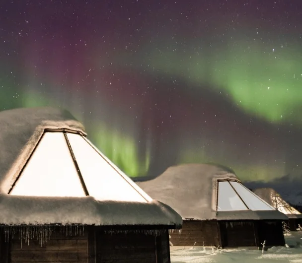 Davvi Arctic Lodge in Lapland on the border of Finland and Sweden | Transun